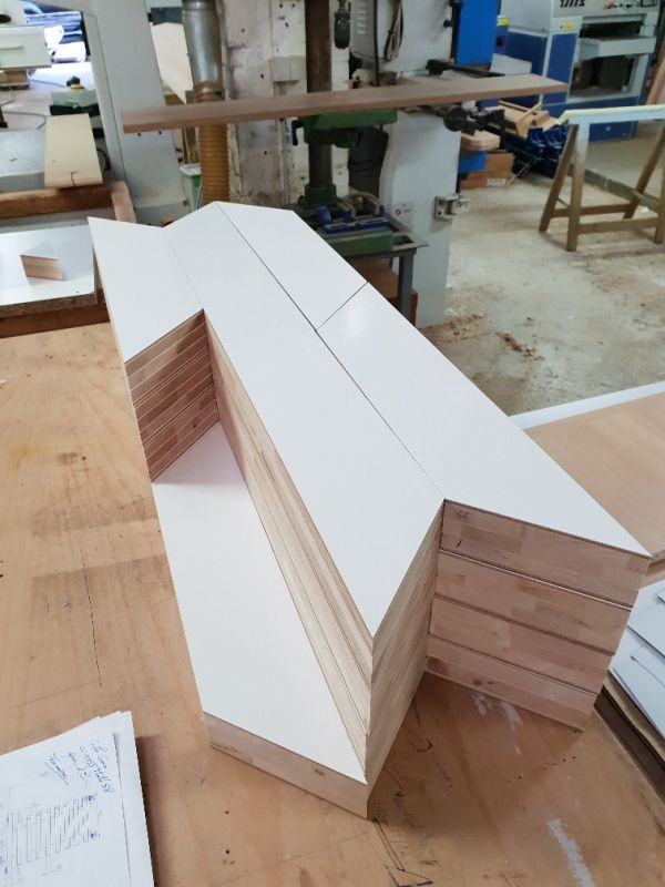 Conception et réalisation de banque d'accueil