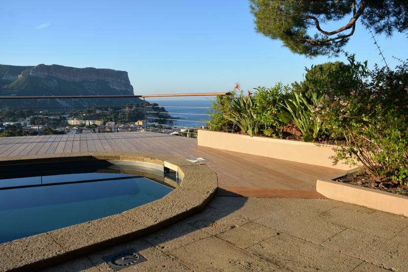 CONCEPTION REALISATION TERRASSE IPE SUR PLOTS