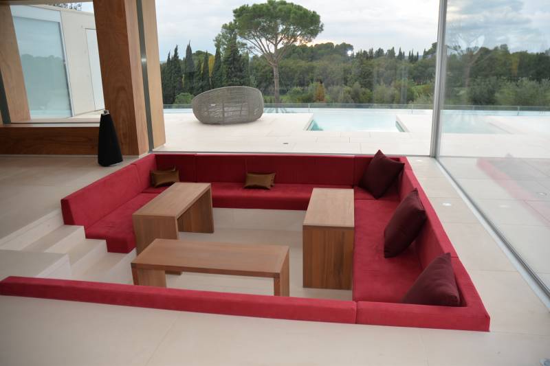 mobilier intérieur en bois