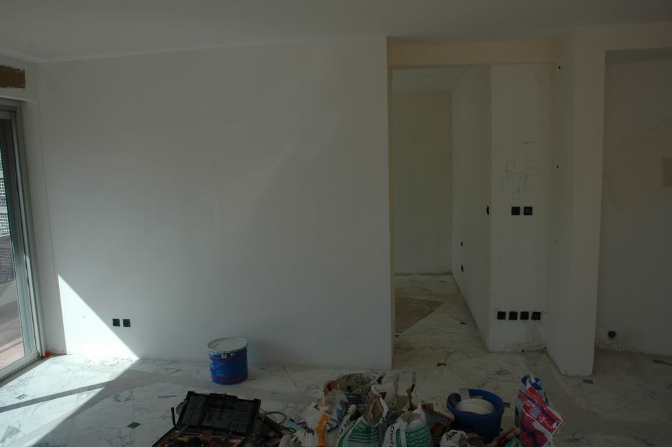 Avant travaux de Fabrication et mise en place d’un meuble rangement/bibliothèque