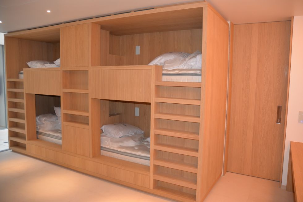 lits superposables sur-mesure avec LED intégrés