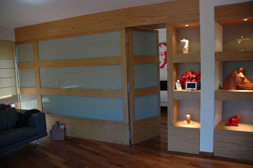 Fabrication et mise en place d’un meuble rangement/bibliothèque