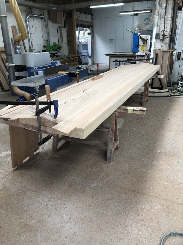 Tables sur mesure chêne massif Marseille