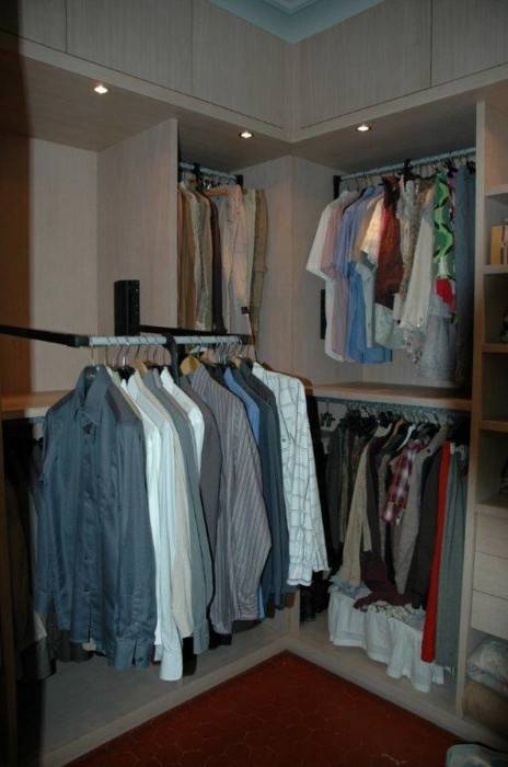 Dressing avec penderie relevable